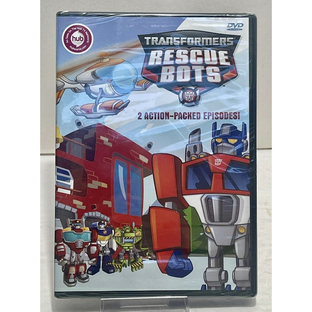 Transformers Rescue Bots 2 Episodes Family of Heroes+Under Pressure DVD Sealed